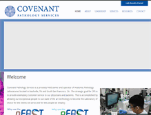 Tablet Screenshot of covenantpath.com
